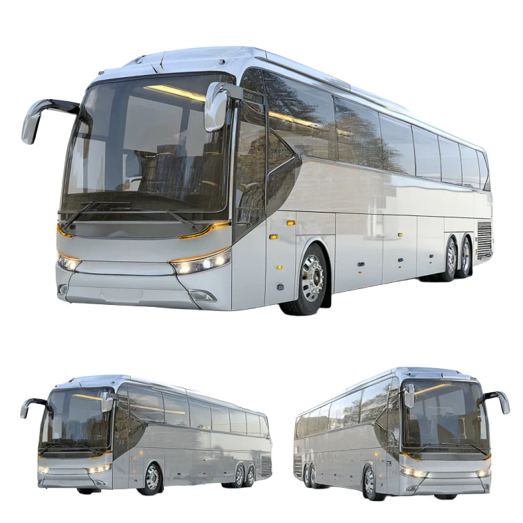 Modern Tour Bus Vinyl Car Decal Sticker – Waterproof & UV-Resistant 3.4133333333333336"