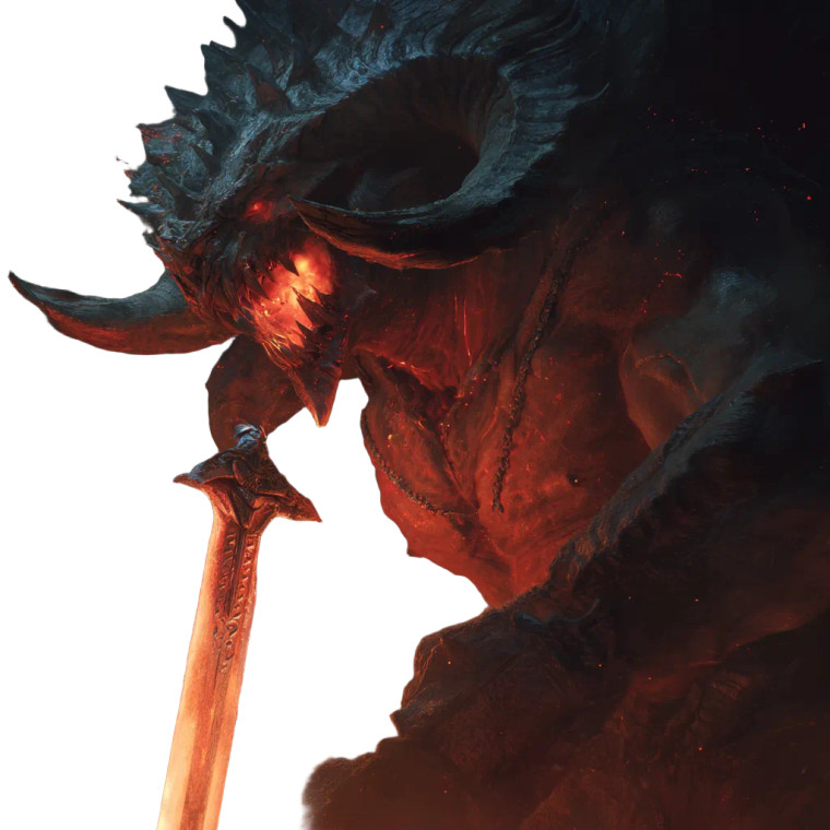 Fire Demon Warrior Vinyl Car Decal Sticker – Waterproof & UV-Resistant 3.4133333333333336"