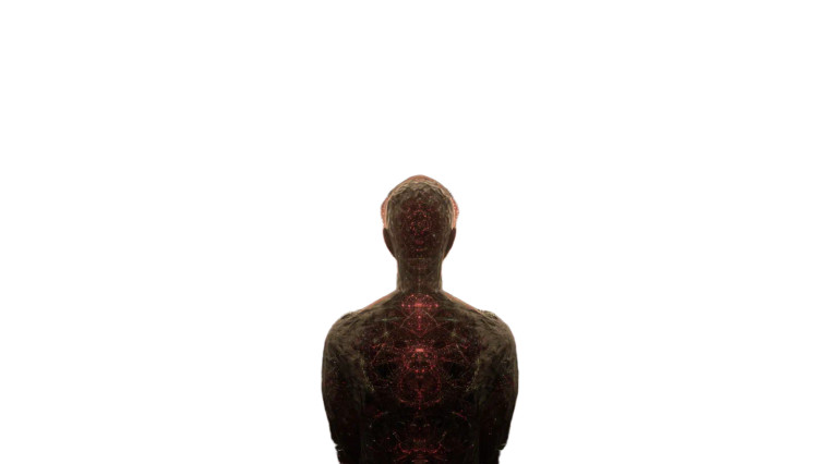 Shadowy Deity Vinyl Car Decal Sticker – Waterproof & UV-Resistant 2.72"