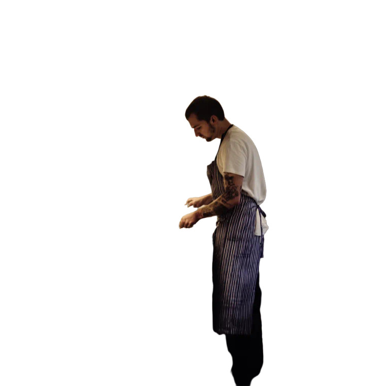 Focused Chef Plating Vinyl Car Decal Sticker – Waterproof & UV-Resistant 6.826666666666667"