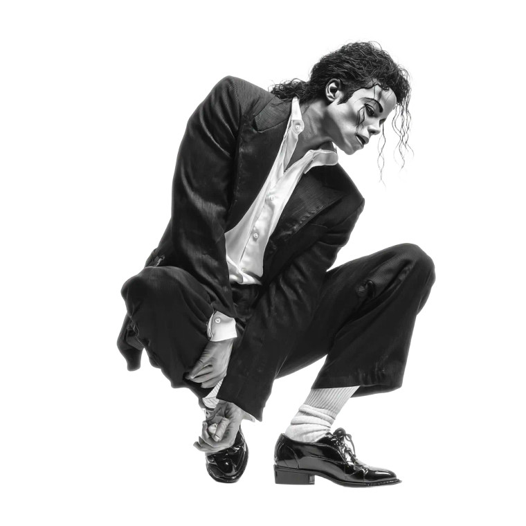 Michael Jackson Pose Vinyl Car Decal Sticker – Waterproof & UV-Resistant 3.4133333333333336"