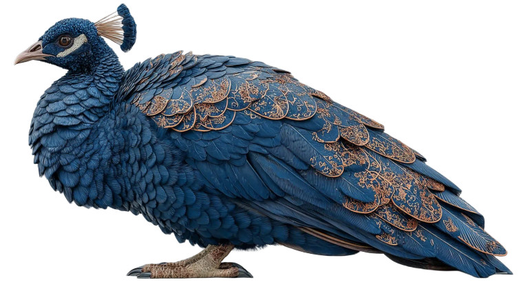 Peacock Art Vinyl Car Decal Sticker – Waterproof & UV-Resistant 5.4