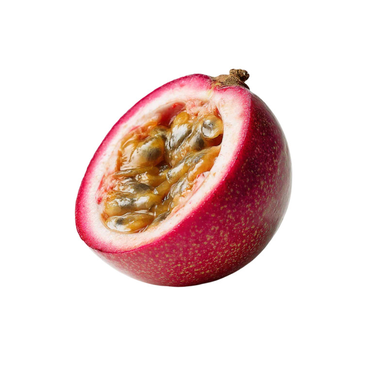 Half Passionfruit V2 Vinyl Car Decal Sticker – Waterproof & UV-Resistant 6.826666666666667"