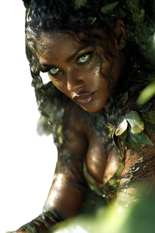 Melaninated Eve Vinyl Car Decal Sticker – Waterproof & UV-Resistant 8.96"