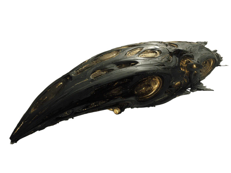 Biomechanical Alien Craft Vinyl Car Decal Sticker – Waterproof & UV-Resistant 6.1866666666666665"