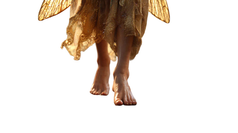 Bee-Fairy Maiden V4 Vinyl Car Decal Sticker – Waterproof & UV-Resistant 2.72"