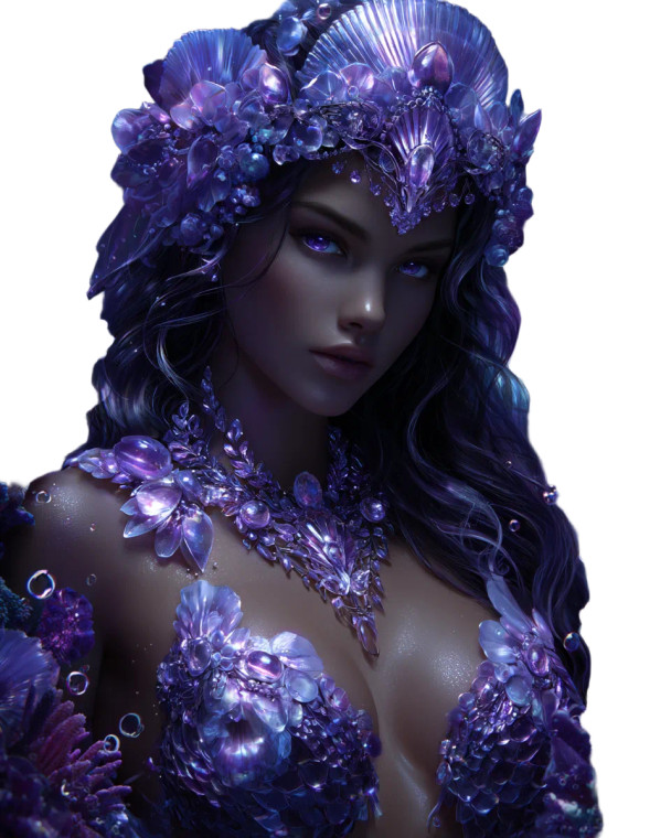 Magical Mermaid Vinyl Car Decal Sticker – Waterproof & UV-Resistant 8.0"