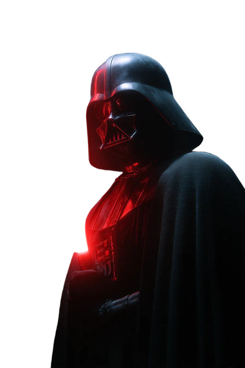 Darth Vader Lightsaber V2 Vinyl Car Decal Sticker – Waterproof & UV-Resistant 8.96"