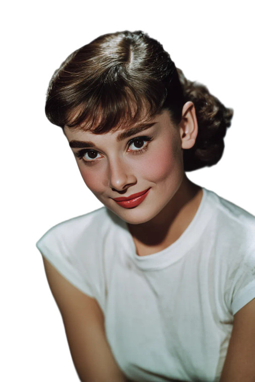 Audrey Hepburn Smiling V3 Vinyl Car Decal Sticker – Waterproof & UV-Resistant 4.4