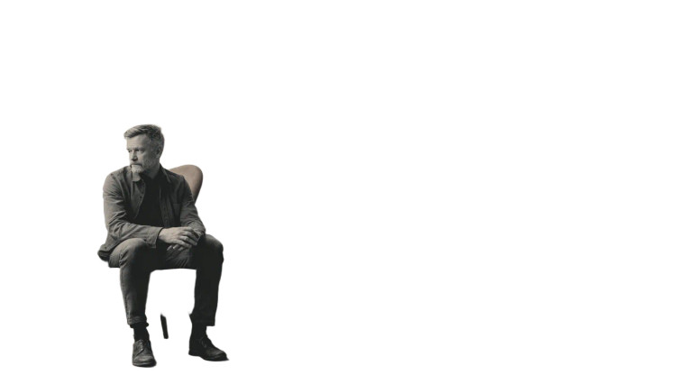 Man On Chair Vinyl Car Decal Sticker – Waterproof & UV-Resistant 5.4