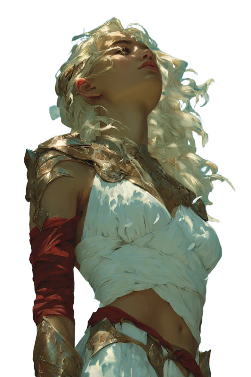 Fantasy Goddess V3 Vinyl Car Decal Sticker – Waterproof & UV-Resistant 4.4