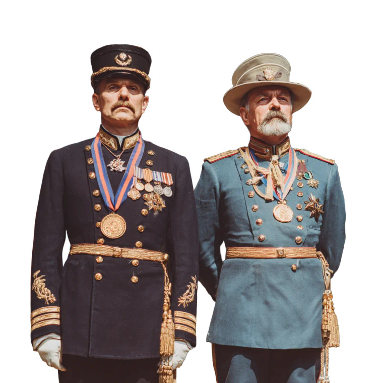 Victorious Military Officers Vinyl Car Decal Sticker – Waterproof & UV-Resistant 6.826666666666667"