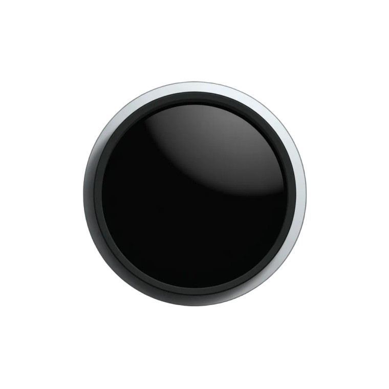 Led Button Vinyl Car Decal Sticker – Waterproof & UV-Resistant 3.4133333333333336"