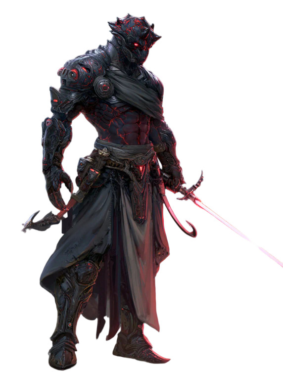 Sith Warrior V13 Vinyl Car Decal Sticker – Waterproof & UV-Resistant 8.213333333333333"
