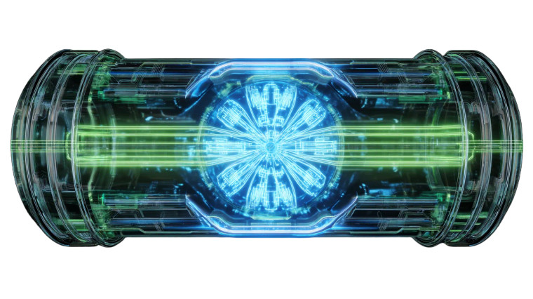 Futuristic Energy Cylinder Vinyl Car Decal Sticker – Waterproof & UV-Resistant 5.4