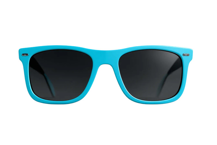 Turquoise Sunglasses Emoji Vinyl Car Decal Sticker – Waterproof & UV-Resistant 2.986666666666667"
