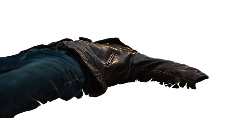 Headless Man Vinyl Car Decal Sticker – Waterproof & UV-Resistant 2.56"