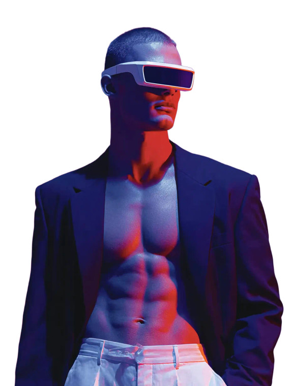 Vr Tech Enthusiast Vinyl Car Decal Sticker – Waterproof & UV-Resistant 4.1066666666666665"