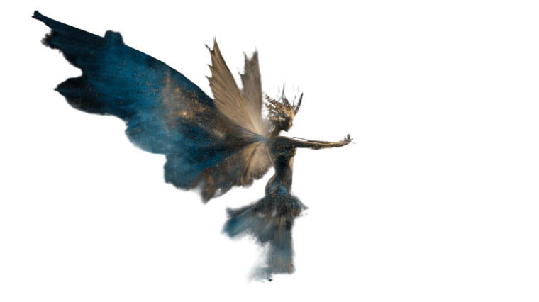 Ethereal Fairy V7 Vinyl Car Decal Sticker – Waterproof & UV-Resistant 5.4