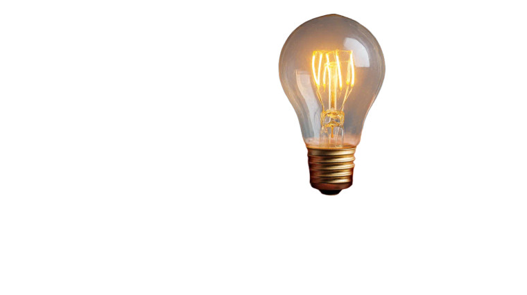 Glowing Light Bulb V4 Vinyl Car Decal Sticker – Waterproof & UV-Resistant 5.4