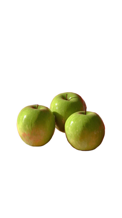 Green Apples Vinyl Car Decal Sticker – Waterproof & UV-Resistant 4.8533333333333335"