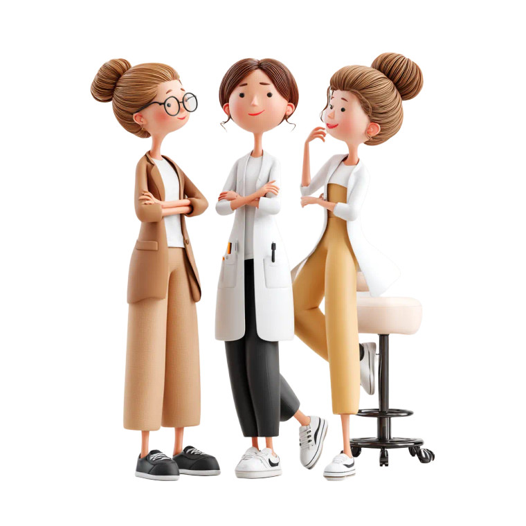 Happy Hairdressers Vinyl Car Decal Sticker – Waterproof & UV-Resistant 3.4133333333333336"