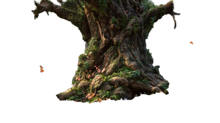 Magical Jungle Tree Vinyl Car Decal Sticker – Waterproof & UV-Resistant 5.4