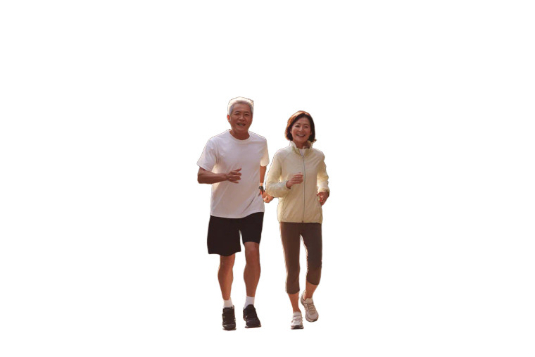 Jogging Elderly Couple Vinyl Car Decal Sticker – Waterproof & UV-Resistant 5.97333333333333 Jogging Elderly Couple Vinyl Car Decal Sticker – Waterproof & UV-Resistant 5.97333333333333