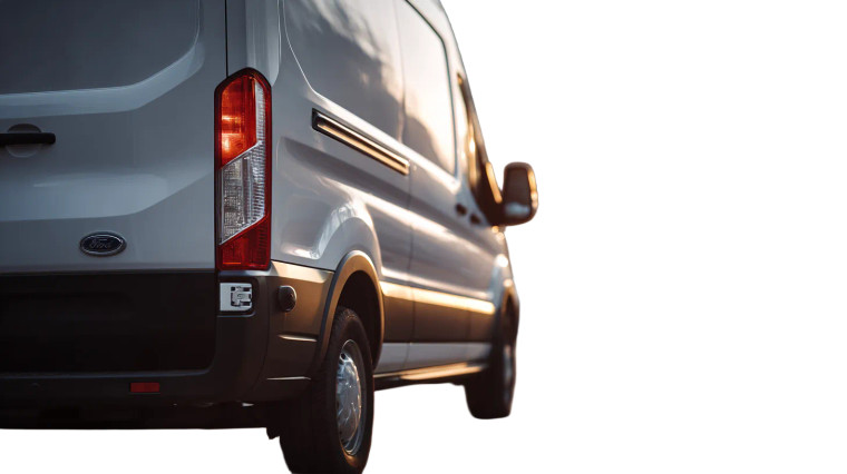 Delivery Van Vinyl Car Decal Sticker – Waterproof & UV-Resistant 2.72"