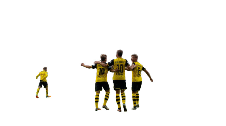 Dortmund Goal Celebration Vinyl Car Decal Sticker – Waterproof & UV-Resistant 5.4
