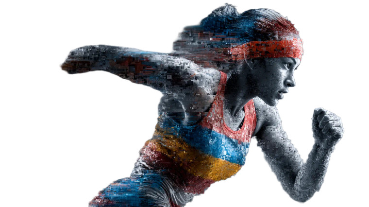 Sports Collage Vinyl Car Decal Sticker – Waterproof & UV-Resistant 5.4