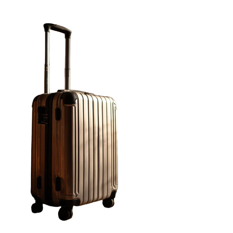 Modern Suitcase V2 Vinyl Car Decal Sticker – Waterproof & UV-Resistant 3.4133333333333336"