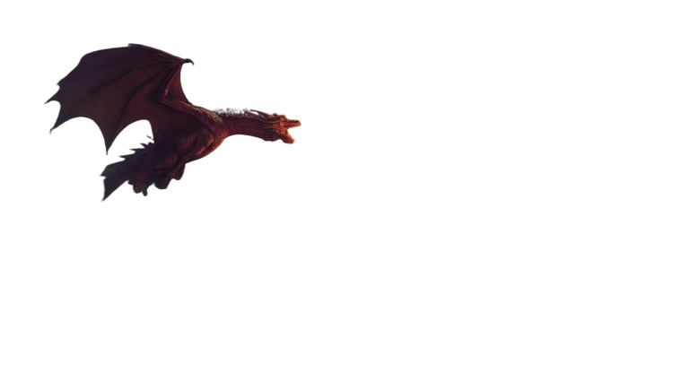 Flying Red Dragon V2 Vinyl Car Decal Sticker – Waterproof & UV-Resistant 5.4