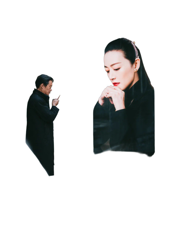 Man At Billboard Vinyl Car Decal Sticker – Waterproof & UV-Resistant 4.1066666666666665"