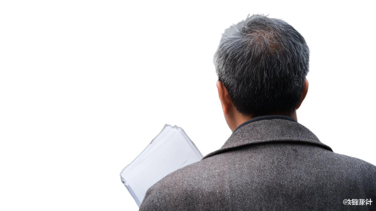 Man With Documents V2 Vinyl Car Decal Sticker – Waterproof & UV-Resistant 5.4