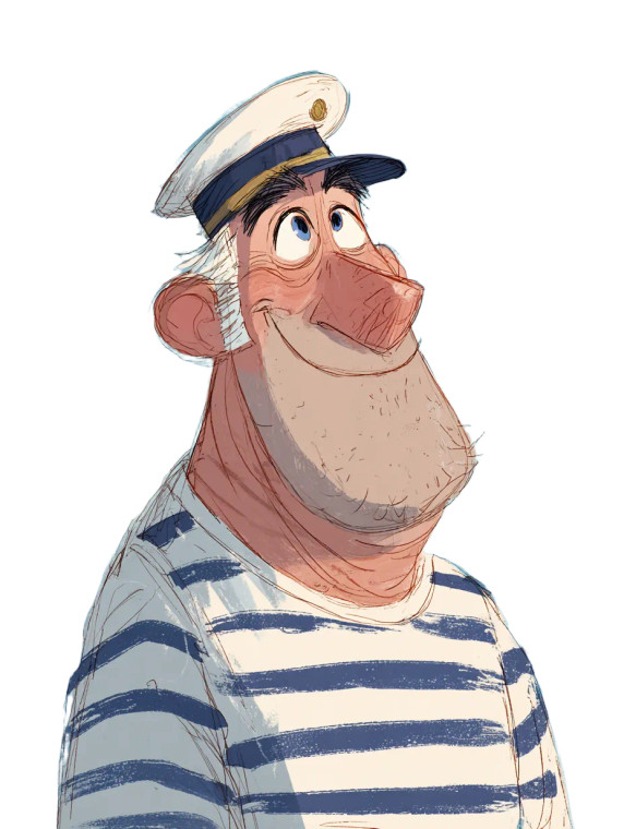 Captain Kip V2 Vinyl Car Decal Sticker – Waterproof & UV-Resistant 4.1066666666666665"