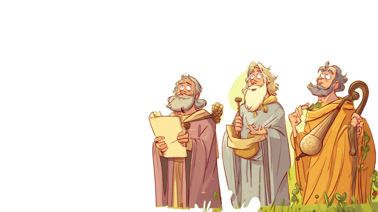 Curious Historians Scene Vinyl Car Decal Sticker – Waterproof & UV-Resistant 2.72"