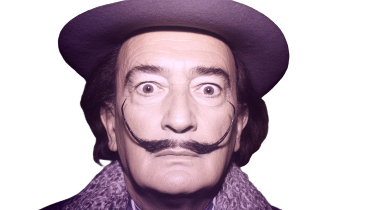 Dali'S Mustache Vinyl Car Decal Sticker – Waterproof & UV-Resistant 5.4