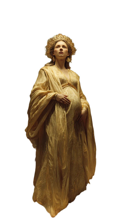 Celestial Woman Dragon Vinyl Car Decal Sticker – Waterproof & UV-Resistant 9.706666666666667"