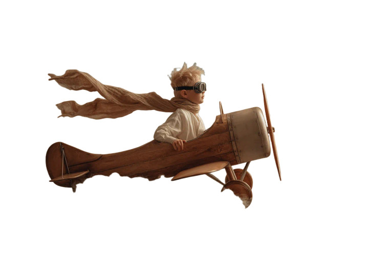 Flying Boy Adventure V2 Vinyl Car Decal Sticker – Waterproof & UV-Resistant 2.986666666666667"
