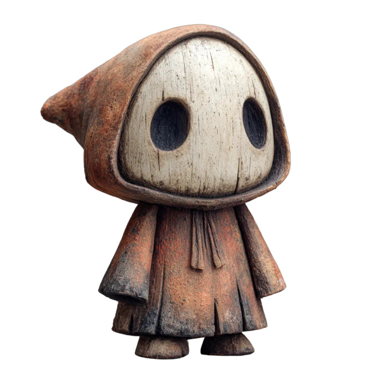 Spooky Clay Ghost Vinyl Car Decal Sticker – Waterproof & UV-Resistant 3.4133333333333336"