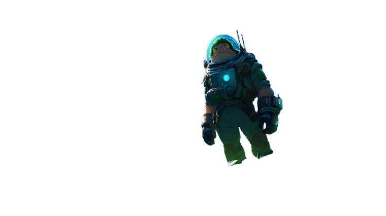 Space Toad V2 Vinyl Car Decal Sticker – Waterproof & UV-Resistant 5.4