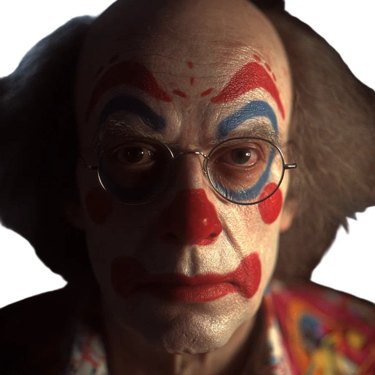 Clown Stroustrup Vinyl Car Decal Sticker – Waterproof & UV-Resistant 6.826666666666667"