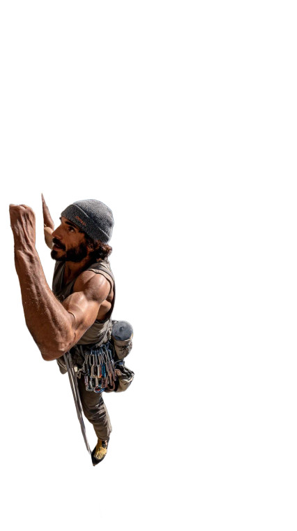 Dawn Wall Climber Vinyl Car Decal Sticker – Waterproof & UV-Resistant 4.8533333333333335"