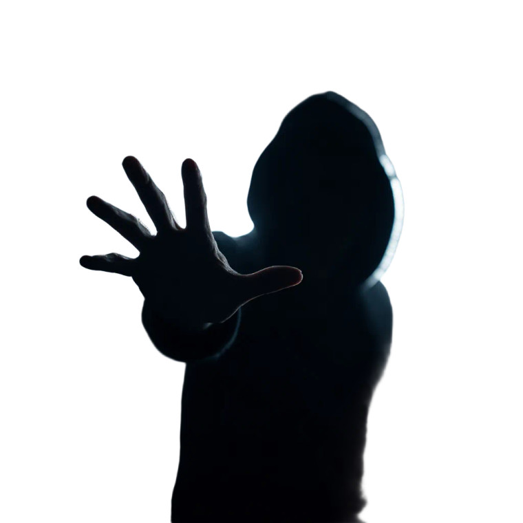 Mysterious Lone Figure Vinyl Car Decal Sticker – Waterproof & UV-Resistant 3.4133333333333336"