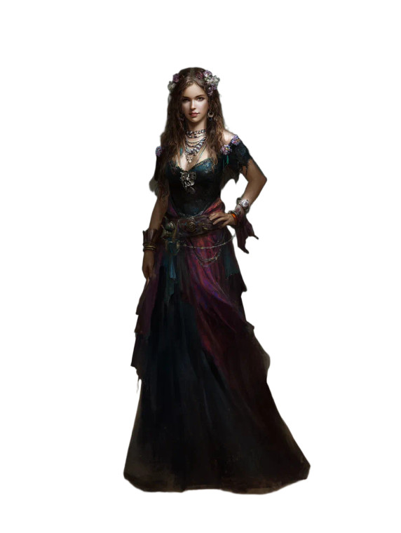 Mystic Lyra Portrait Vinyl Car Decal Sticker – Waterproof & UV-Resistant 8.213333333333333"