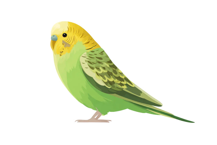 Budgie Parakeet Vinyl Car Decal Sticker – Waterproof & UV-Resistant 5.97333333333333