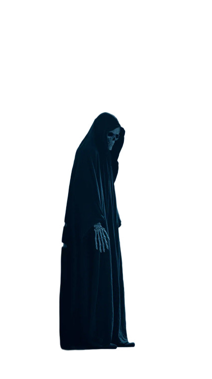 Grim Reaper Scene V10 Vinyl Car Decal Sticker – Waterproof & UV-Resistant 4.8533333333333335"