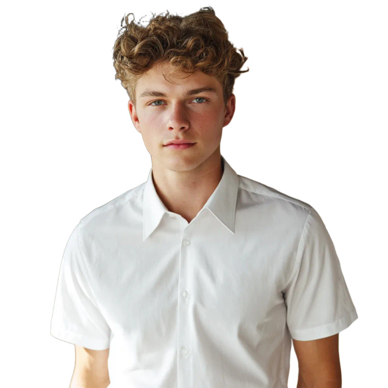 Male Model Portrait V20 Vinyl Car Decal Sticker – Waterproof & UV-Resistant 3.4133333333333336"