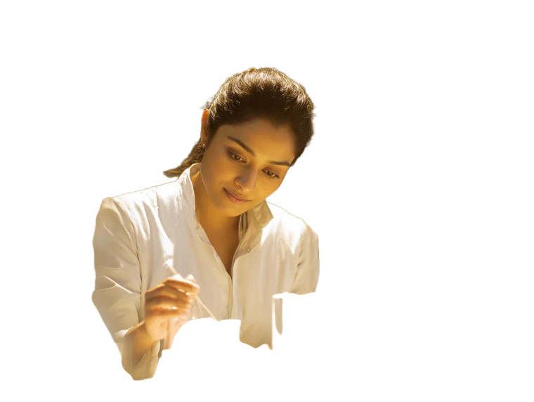 Indian Scientist Preparing Vinyl Car Decal Sticker – Waterproof & UV-Resistant 6.1866666666666665"